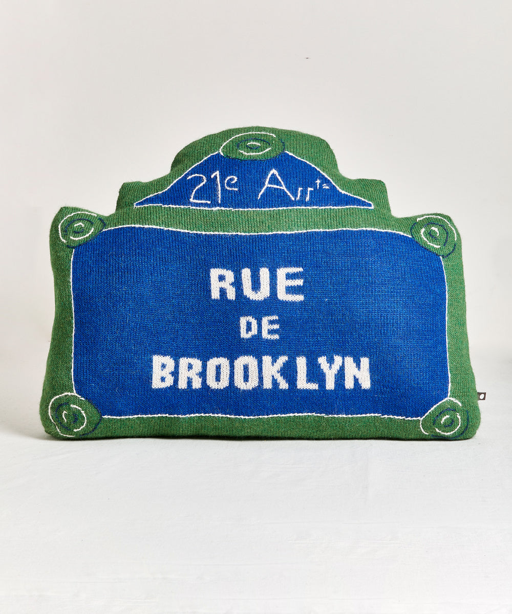 Rue de Brooklyn Pillow