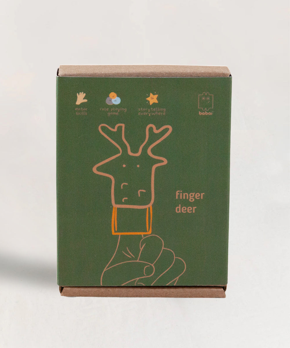 Le Deer Finger Puppet