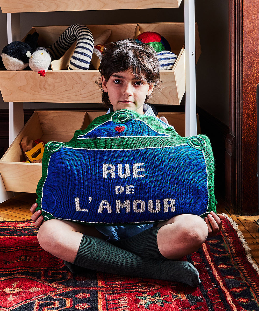 Rue de l'Amour Pillow