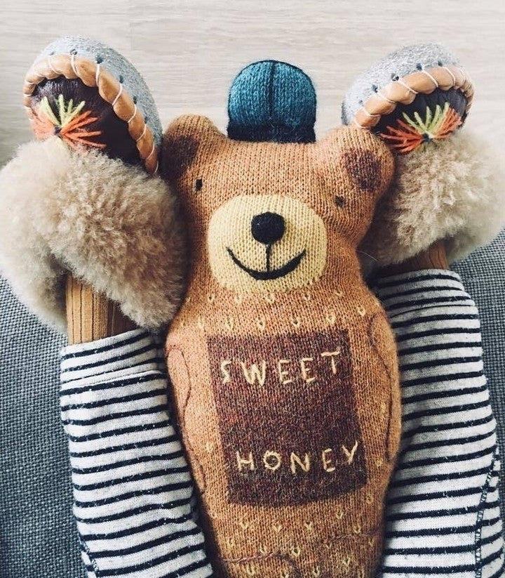 Honey Bear Pillow